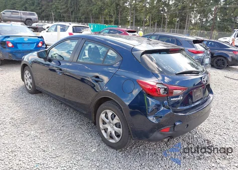 2015 Mazda Mazda3 I Sport from USA, damaged, VIN JM1BM1K75F1265299